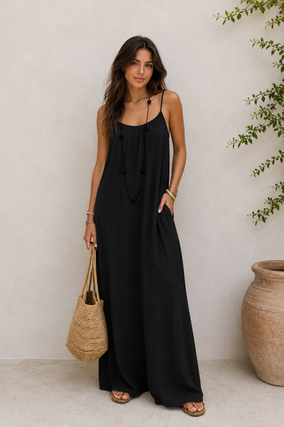 Laia | Vestido suelto de tirantes