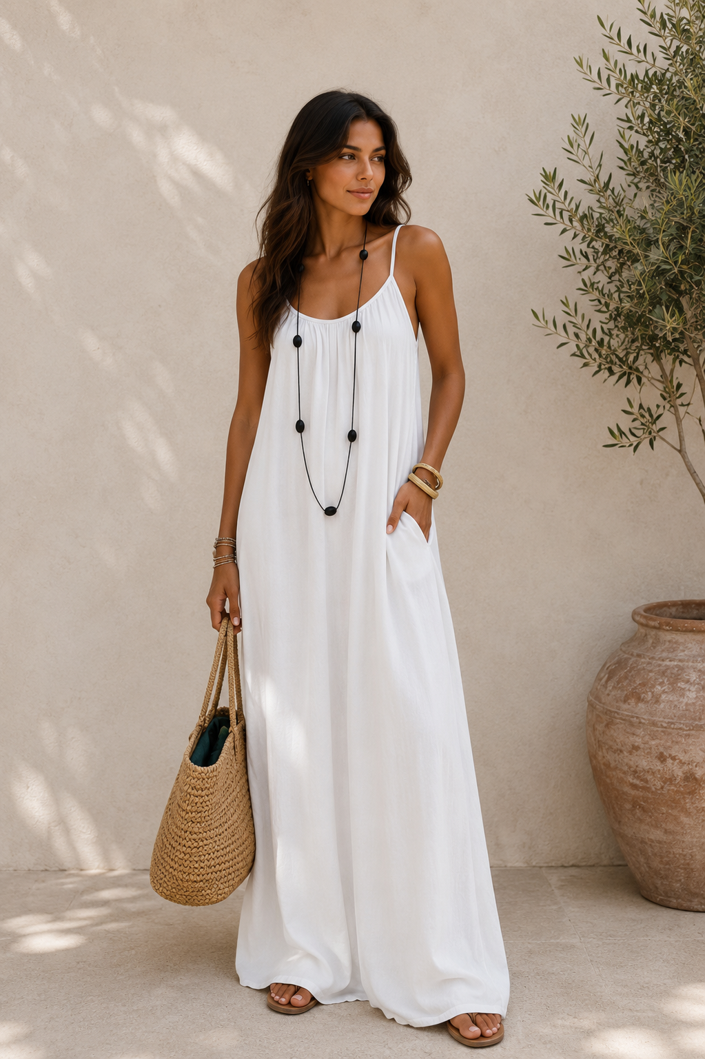Vestido Laia | Vestido suelto de tirantes