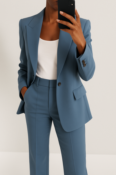 Patrizia | Traje elegante de corte sastre