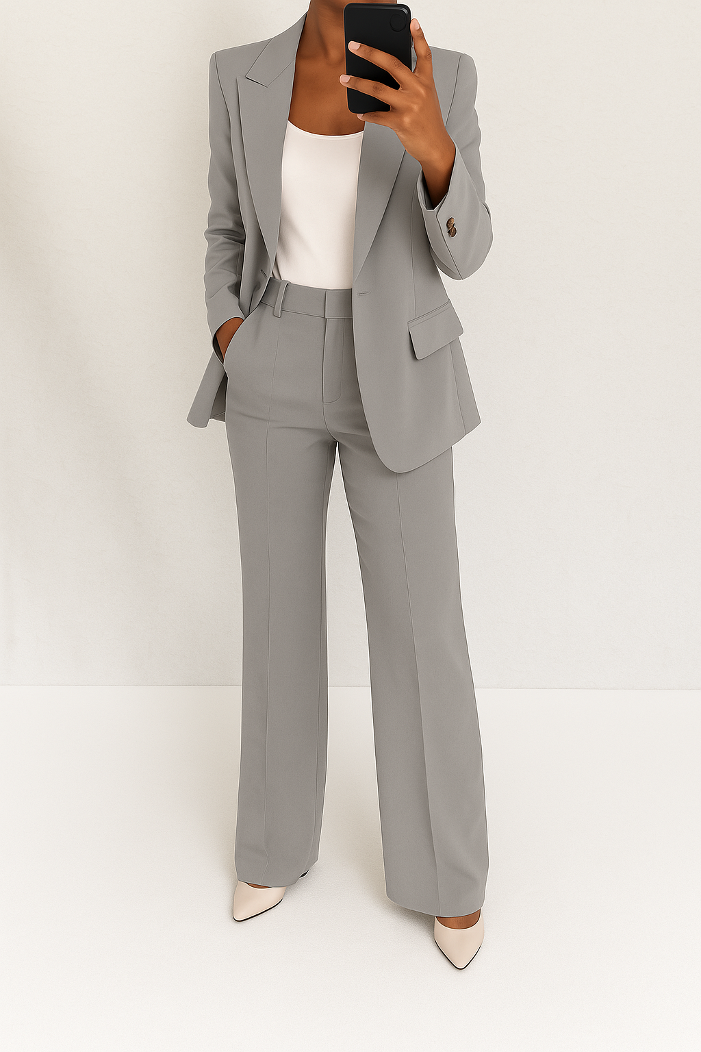 Patrizia | Traje elegante de corte sastre