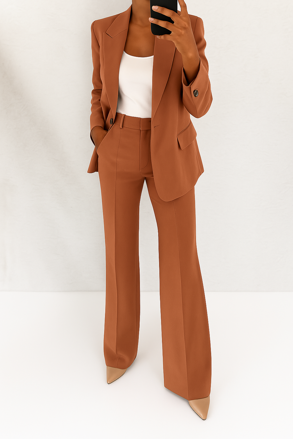 Patrizia | Traje elegante de corte sastre