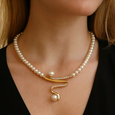 Set de Joyas Elegante con Perlas