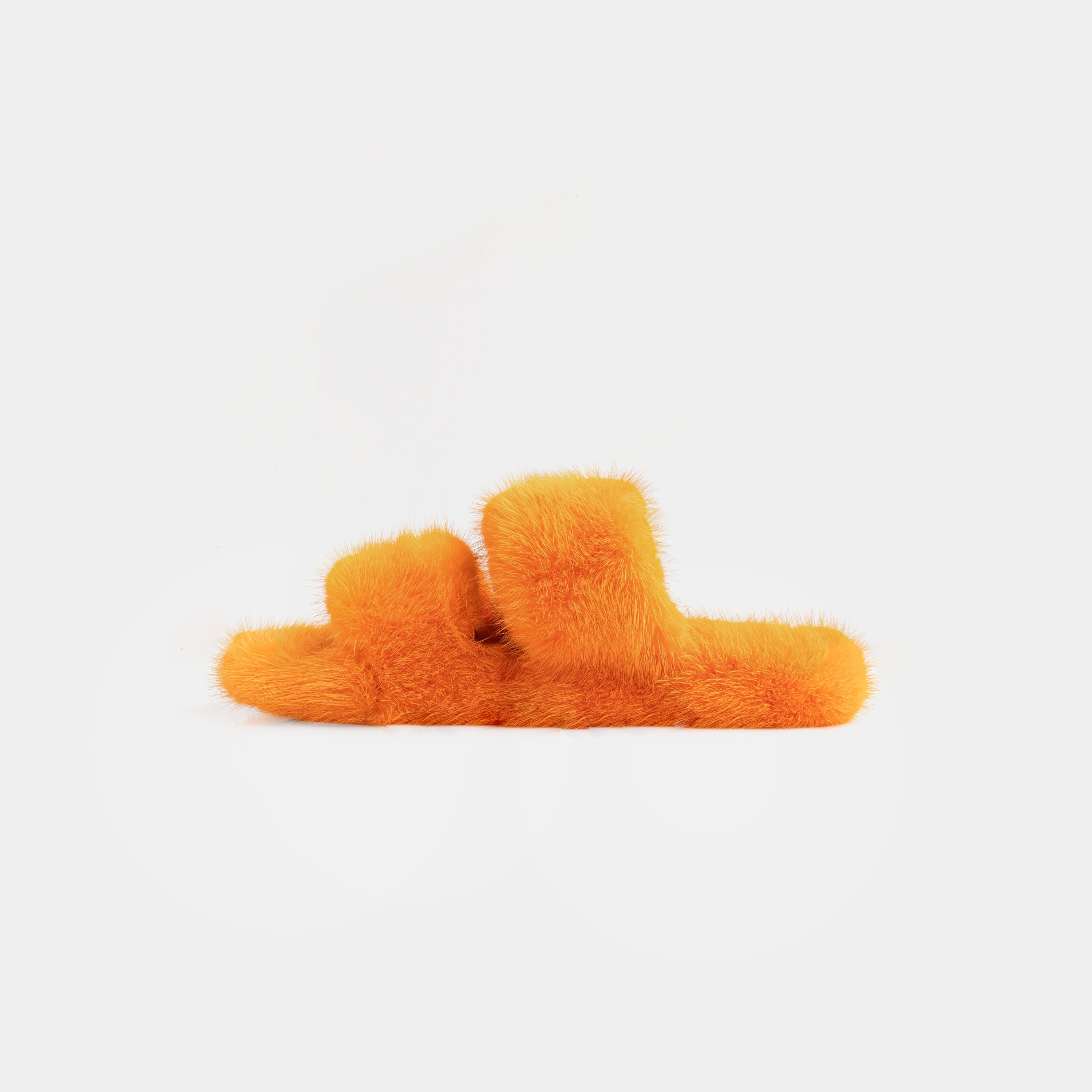 Cortina - Doble Ranura en Visone (naranja)