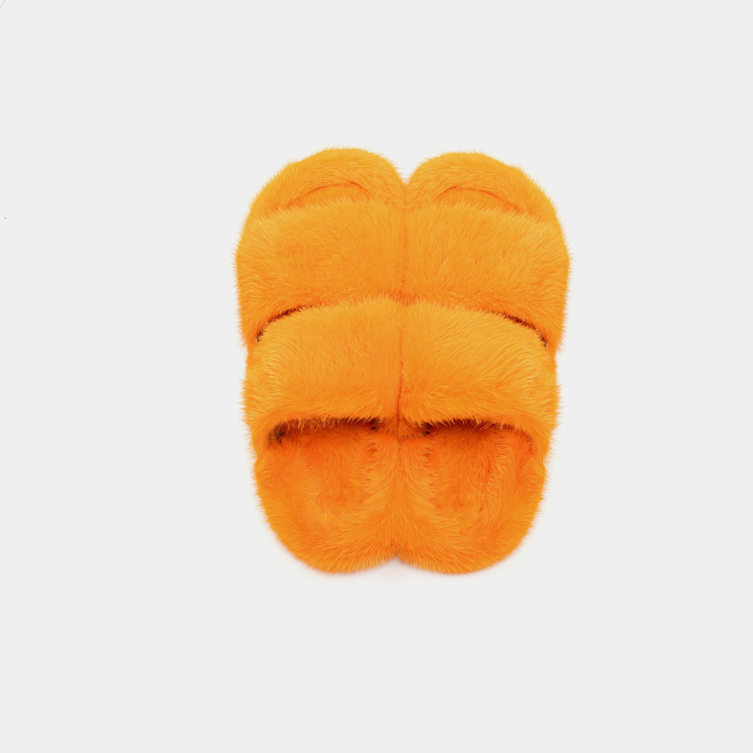 Cortina - Doble Ranura en Visone (naranja)