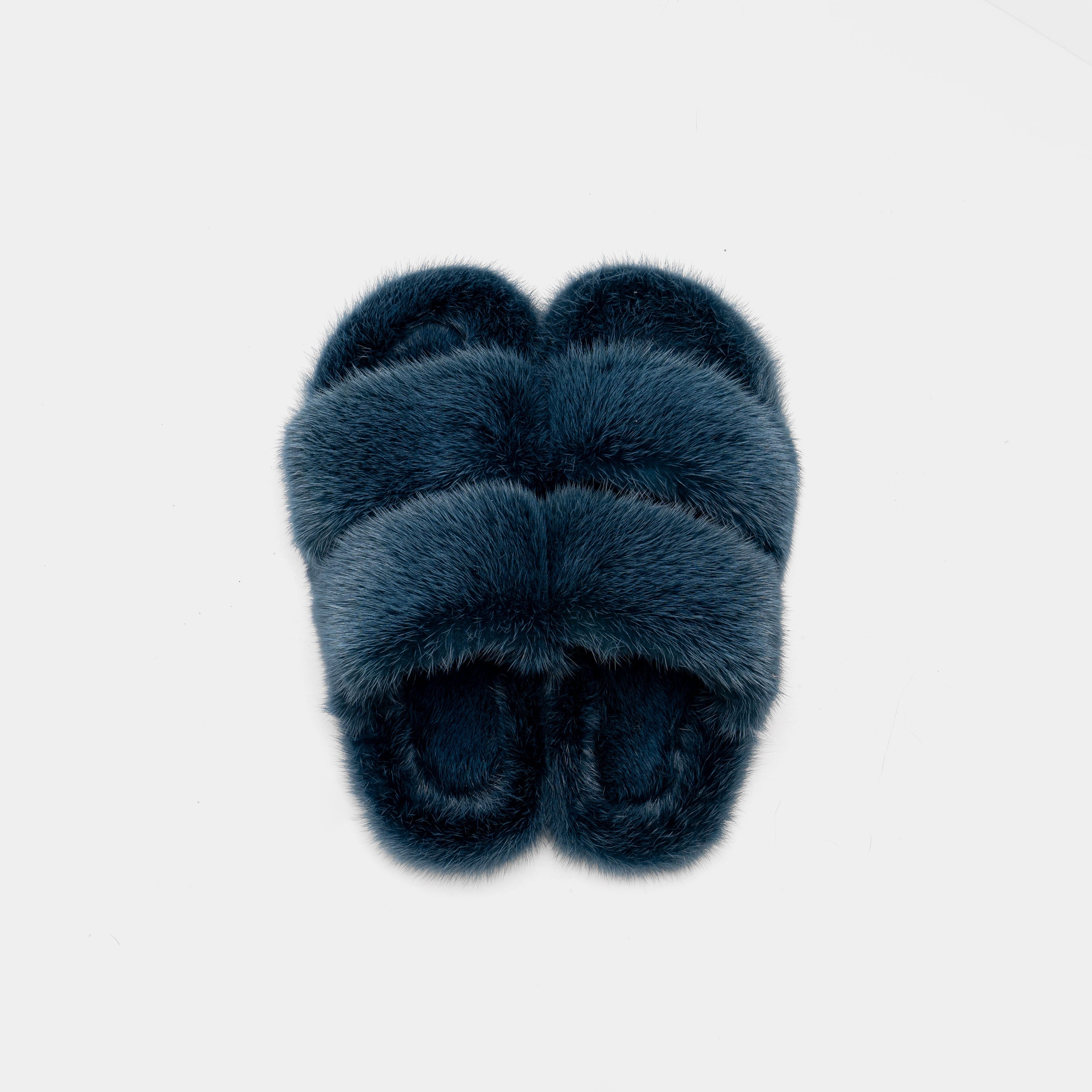 Cortina - Doble cortadora en Visone (Ocean Blue)