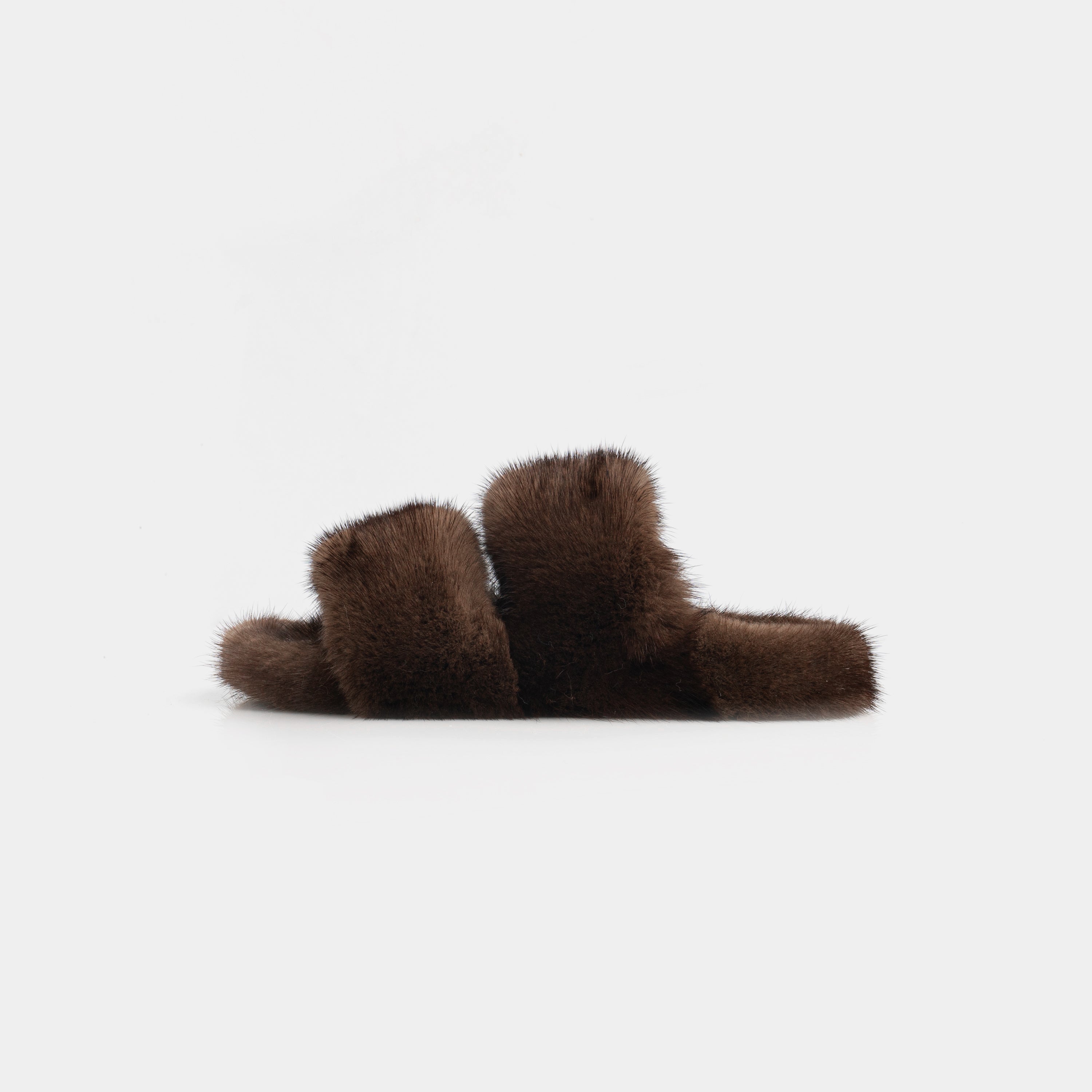 Cortina - Banda doble en Visone (Brown)