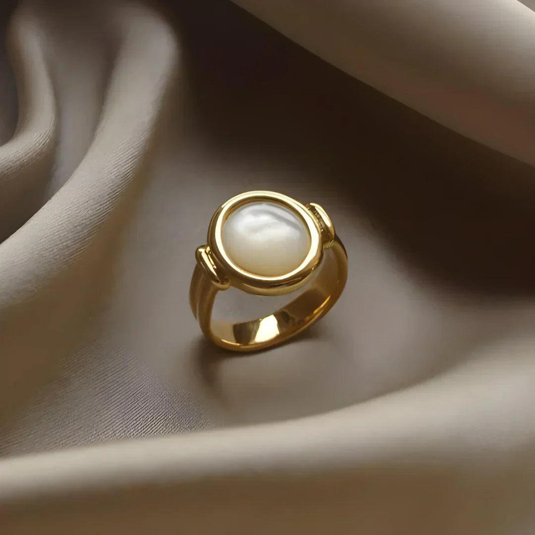 Anillo Declaración Todo Perlas
