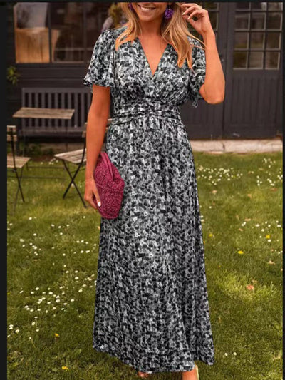 Elis – Vestido largo y vaporoso con estampado floral