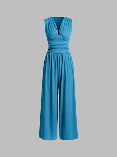 ANDREA | Mono de canalé sin mangas
