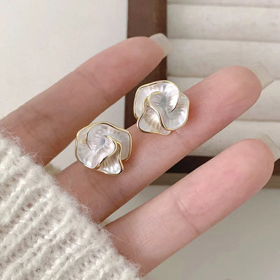Pendientes de Flor de Perla