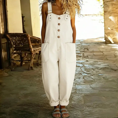 Mae | Mono vintage denim con tirantes ajustables