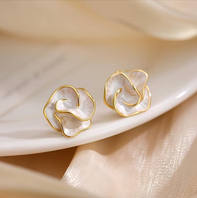 Pendientes de Flor de Perla