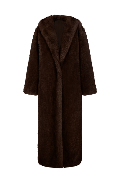 Willow Coat - Chocolate