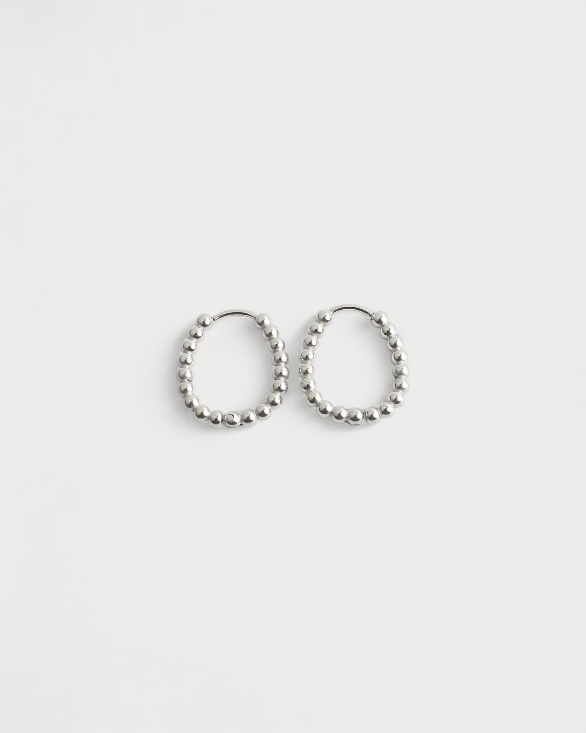 Big Dotted Julia - Pendientes - Acero inoxidable