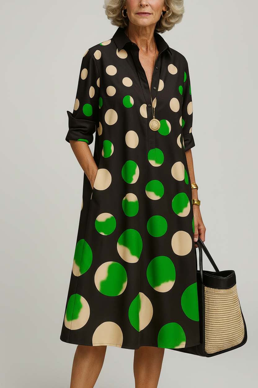 Naomi | Vestido midi cuidado y elegante