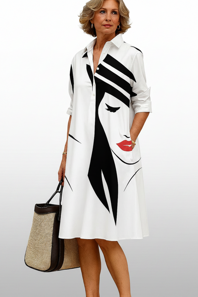 Bella | Vestido midi cuidado y elegante