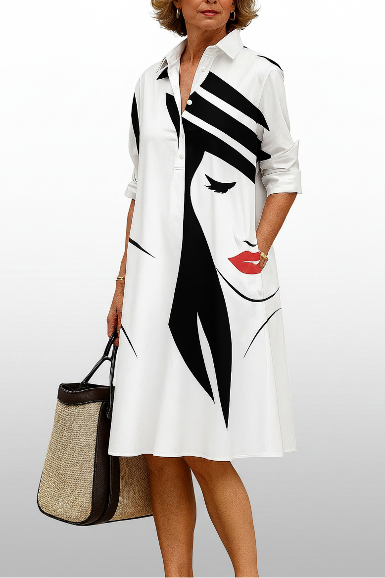 Bella | Vestido midi cuidado y elegante