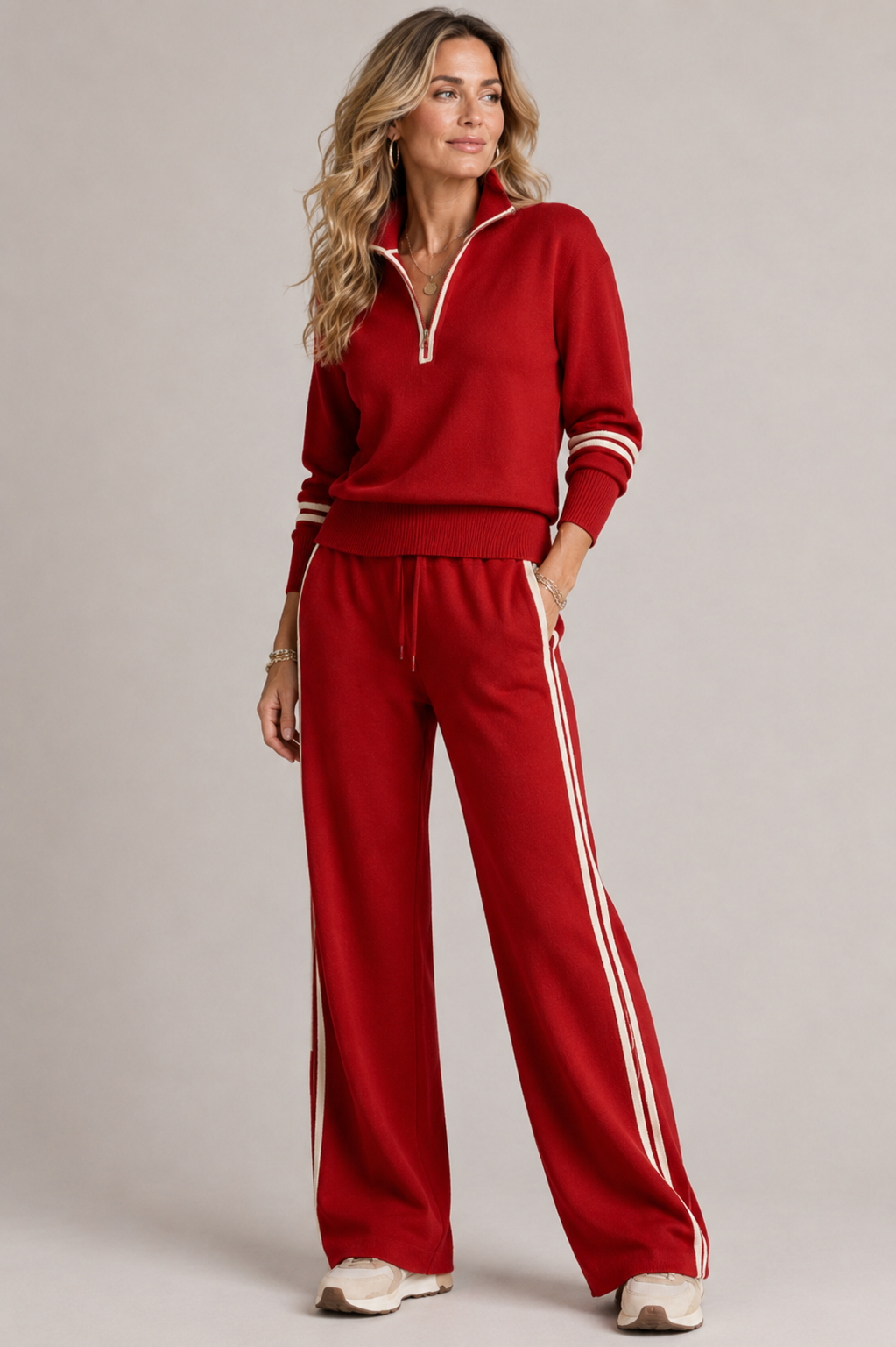 Séréna | Conjunto Jersey con Cremallera