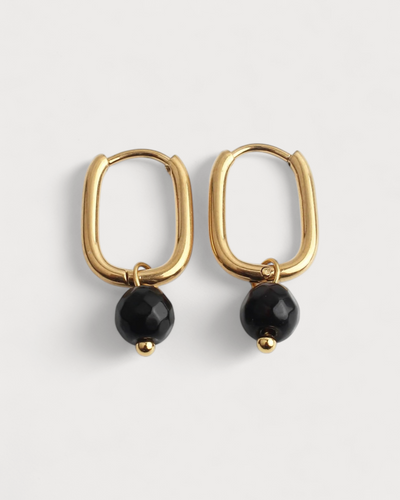 Zuzy - Pendientes - Piedra natural - Acero inoxidable