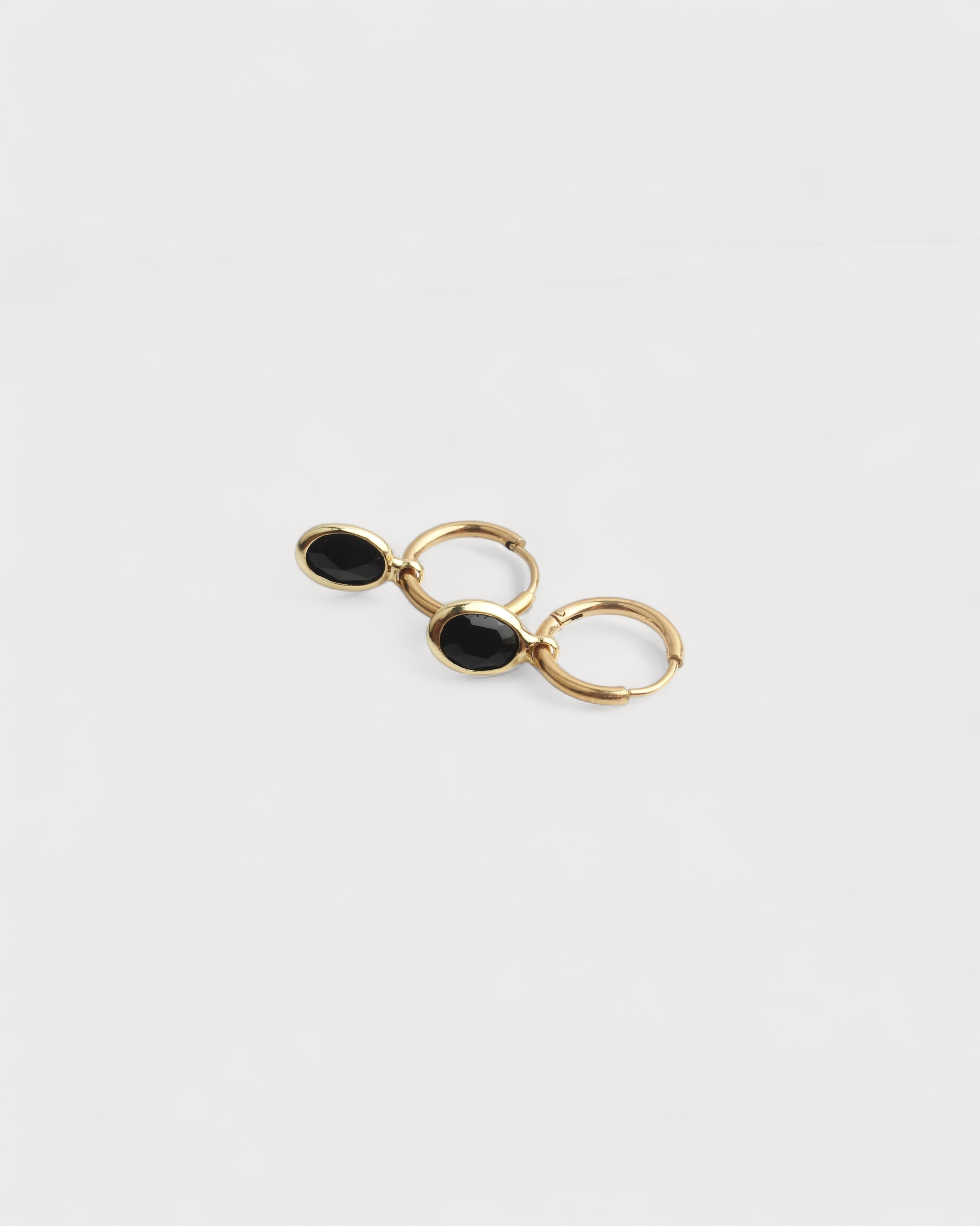 Oval Dana - Pendientes - Acero inoxidable