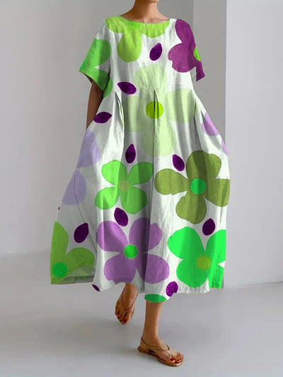 Vestido de verano floral Valeno