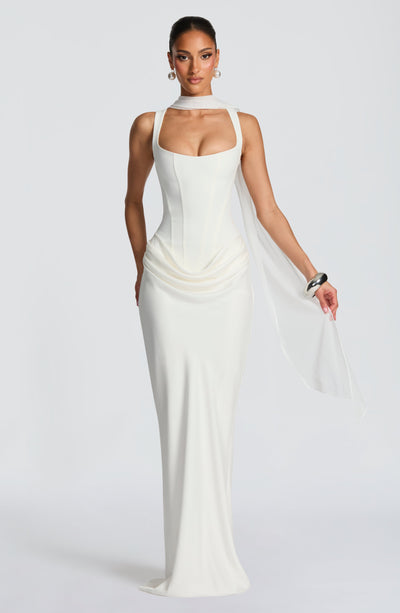 Éléonore | Vestido Maxi con Escote Cuadrado