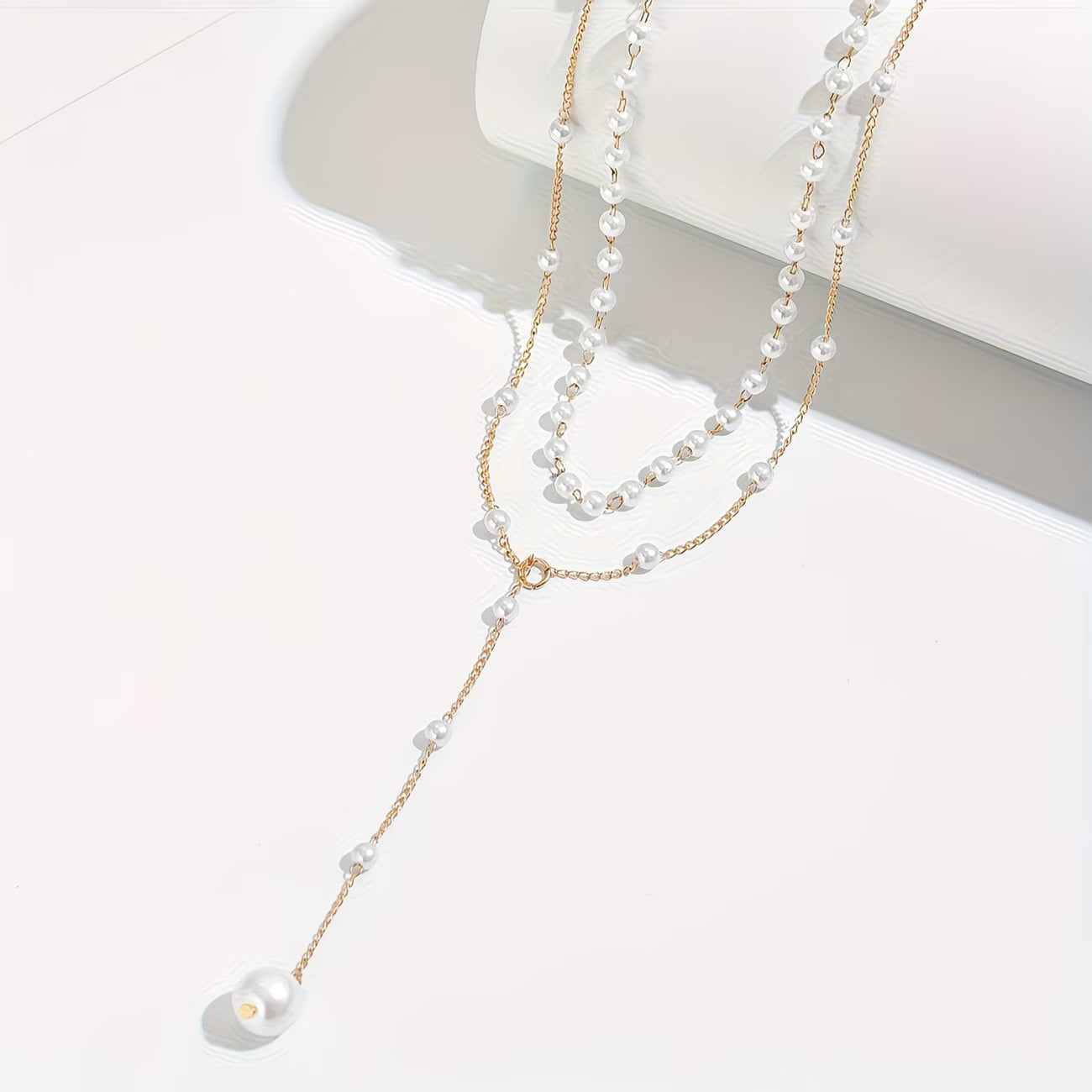 Collar con Perlas Graduadas