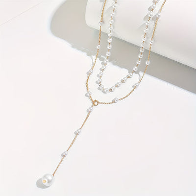 Collar con Perlas Graduadas