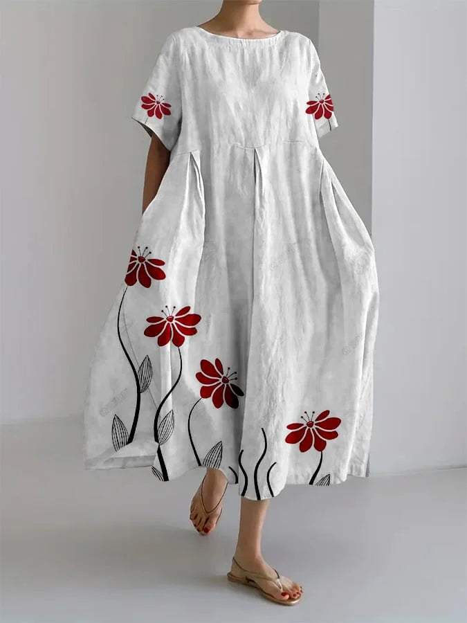 Vestido de verano floral Sabi