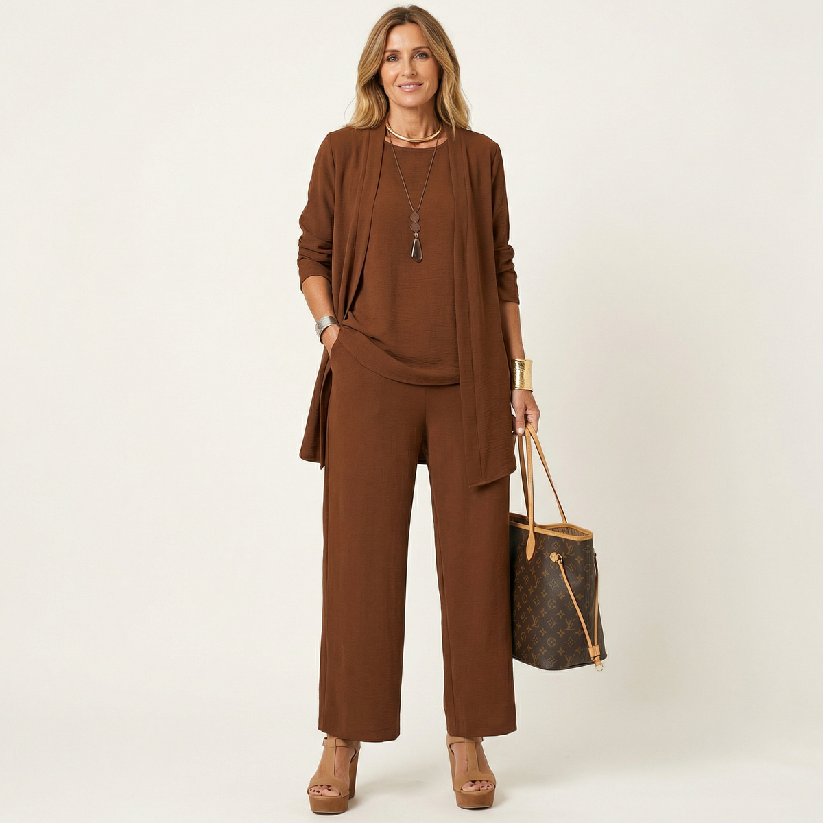 Vivienne | Conjunto Minimalista de 3 Piezas