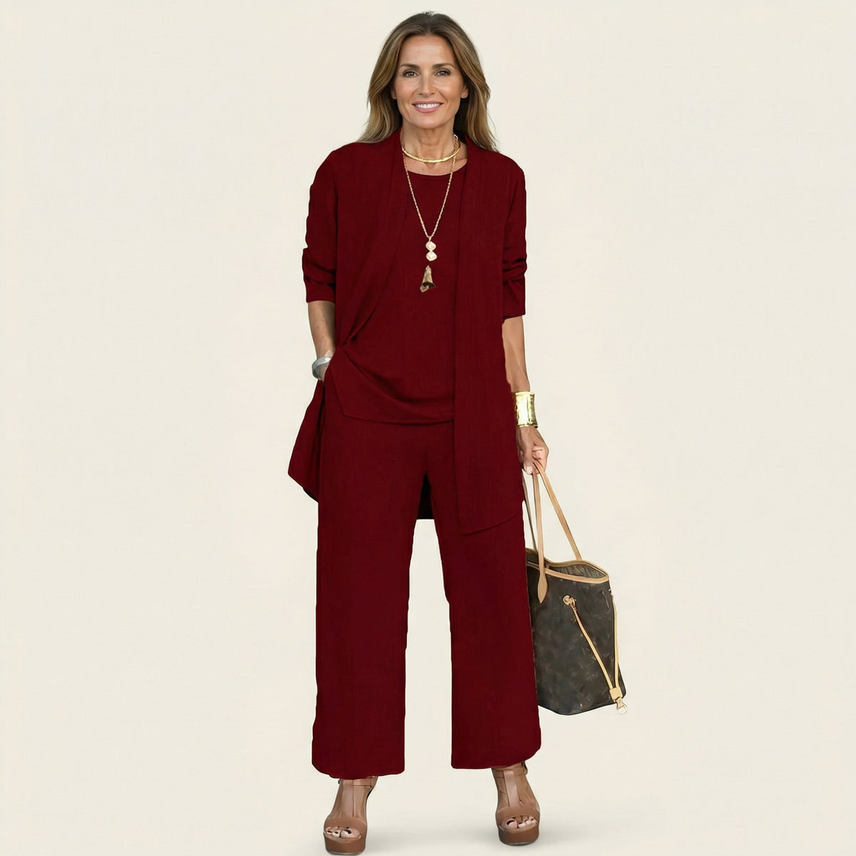 Vivienne | Conjunto Minimalista de 3 Piezas
