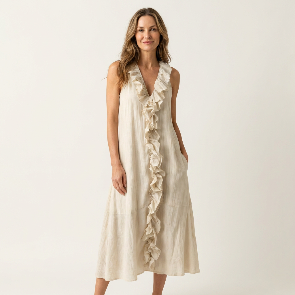 Vicky | Vestido de volantes