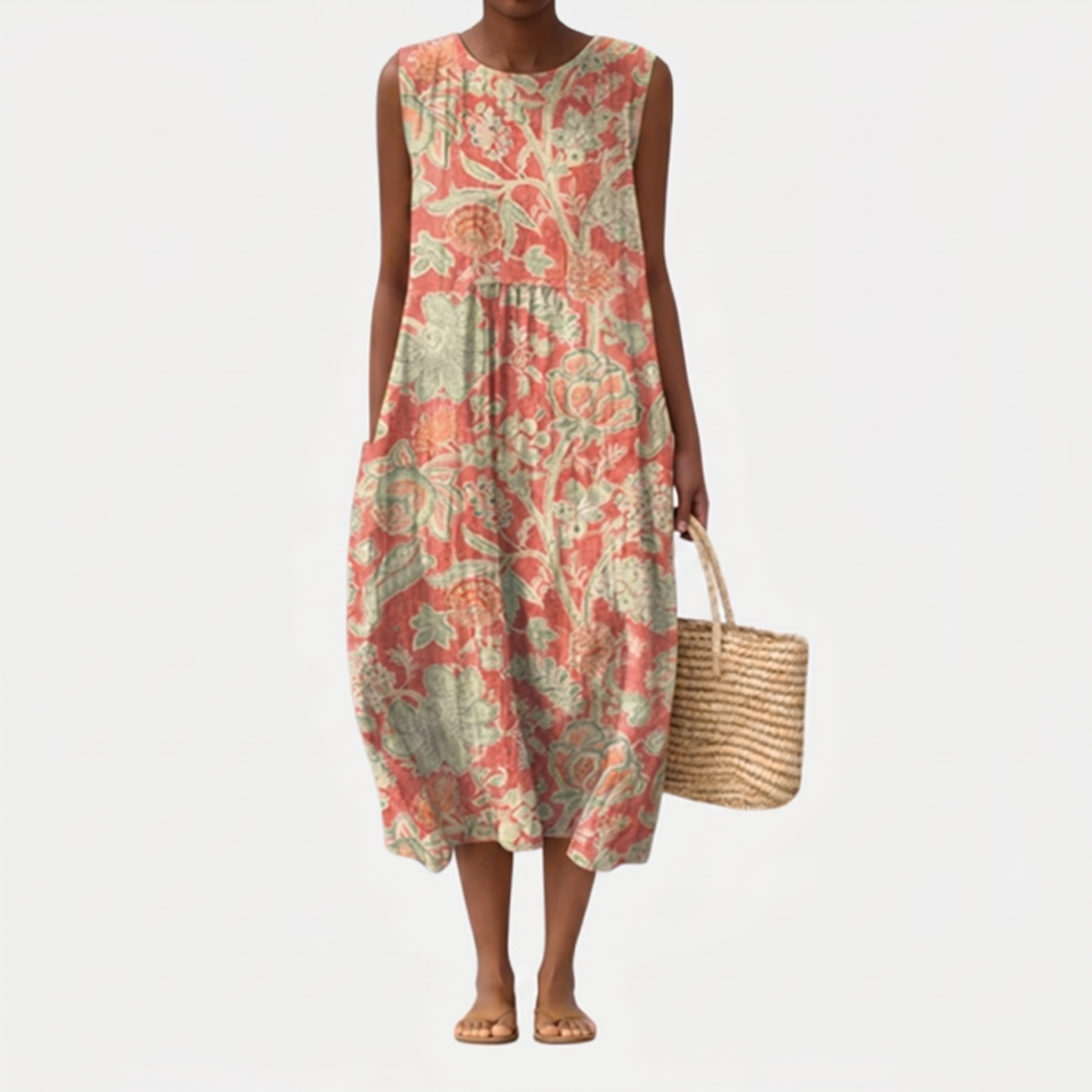 Raya| Vestido midi