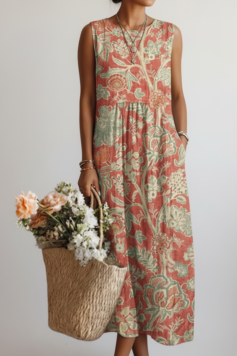 Raya | Vestido midi diario