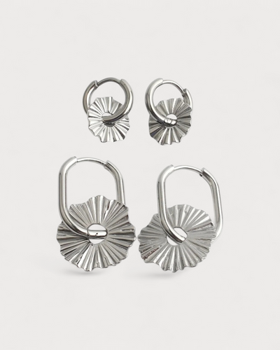 Loya - Pendientes - Acero inoxidable