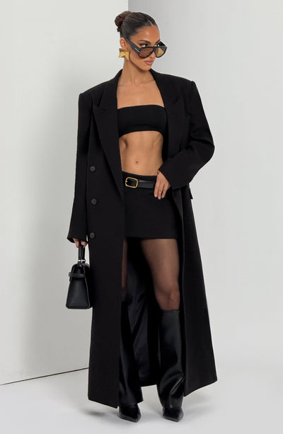 Michelle Coat - Black