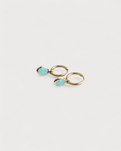 Oval Dana - Pendientes - Acero inoxidable