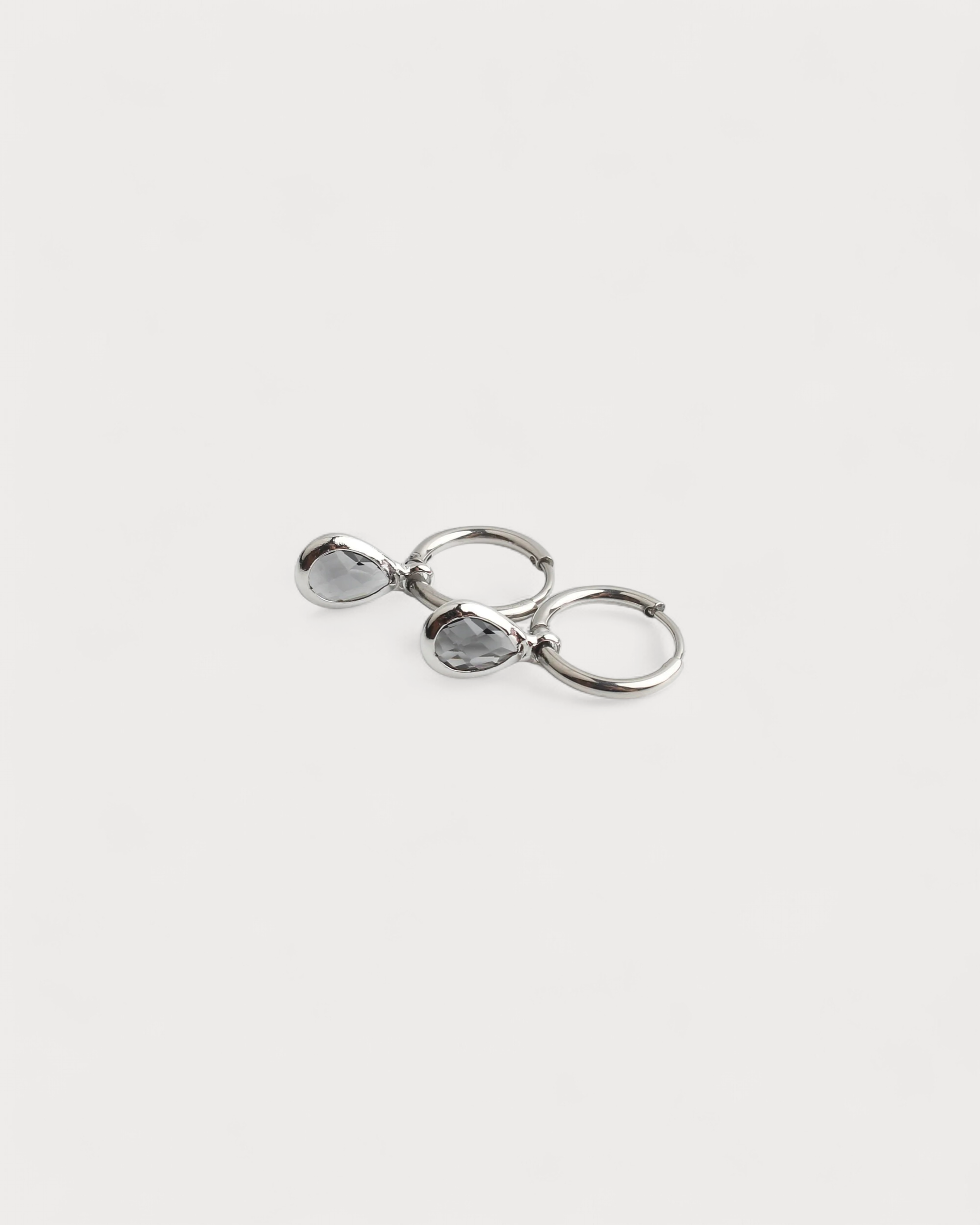 Oval Dana - Pendientes - Acero inoxidable