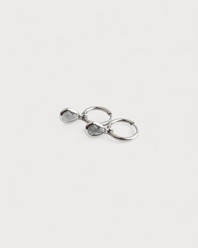 Oval Dana - Pendientes - Acero inoxidable