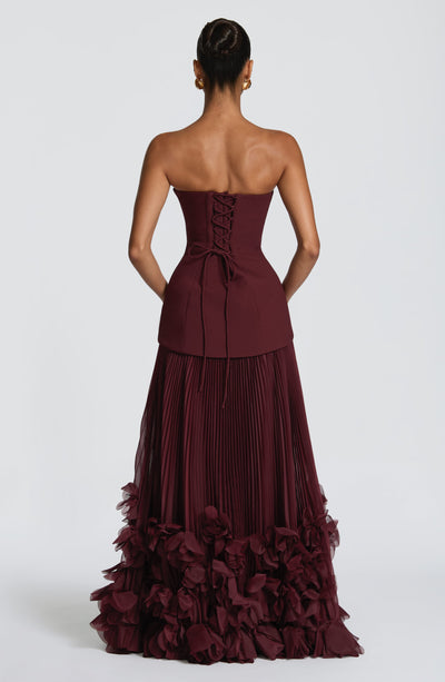 Seraphiña - Vestido largo con corset