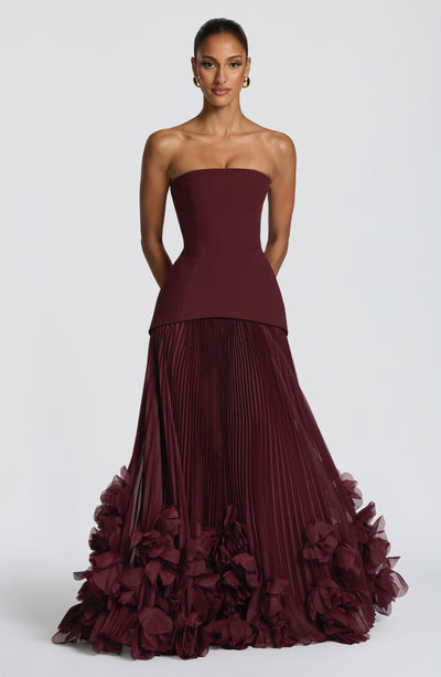 Seraphiña - Vestido largo con corset