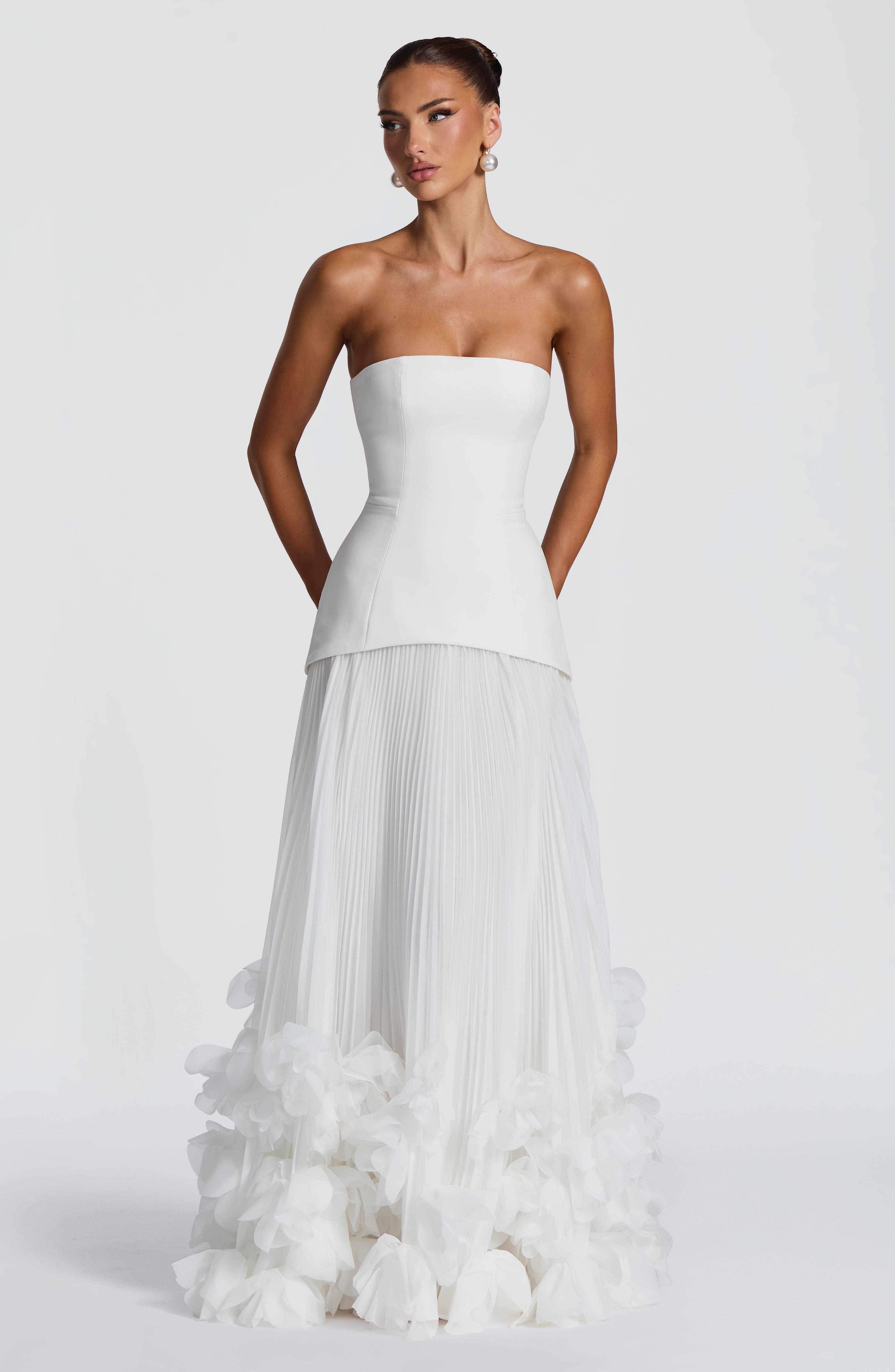 Seraphiña - Vestido largo con corset